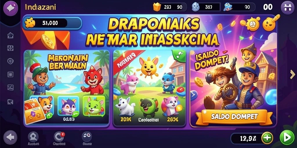 Grafis warna-warni yang membuat game ini semakin menarik.