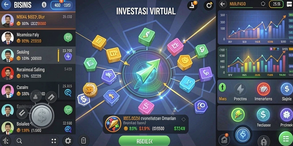 Fitur interaksi sosial yang membuat bermain jadi lebih menyenangkan.