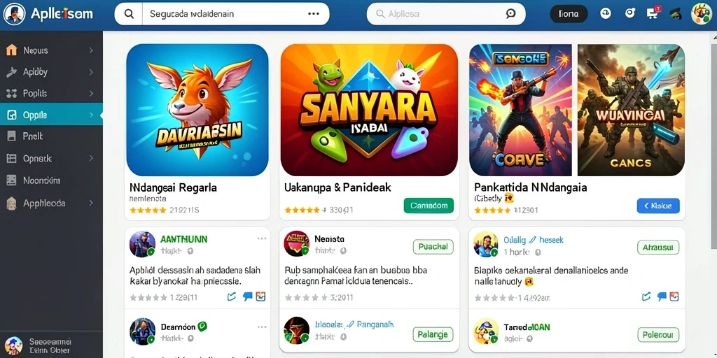 Screenshot menggambarkan interaksi sosial antar pemain.