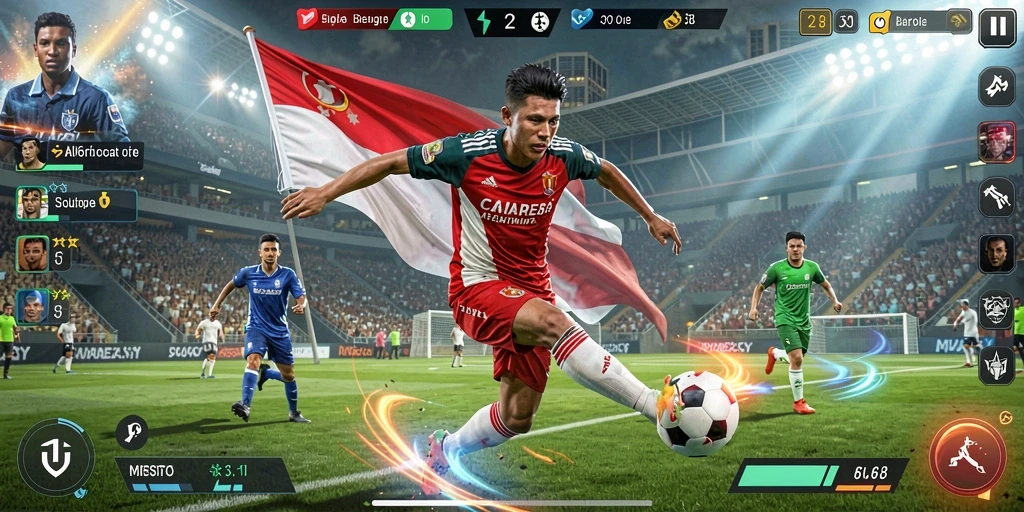 Grafis berkualitas tinggi dan menawan.