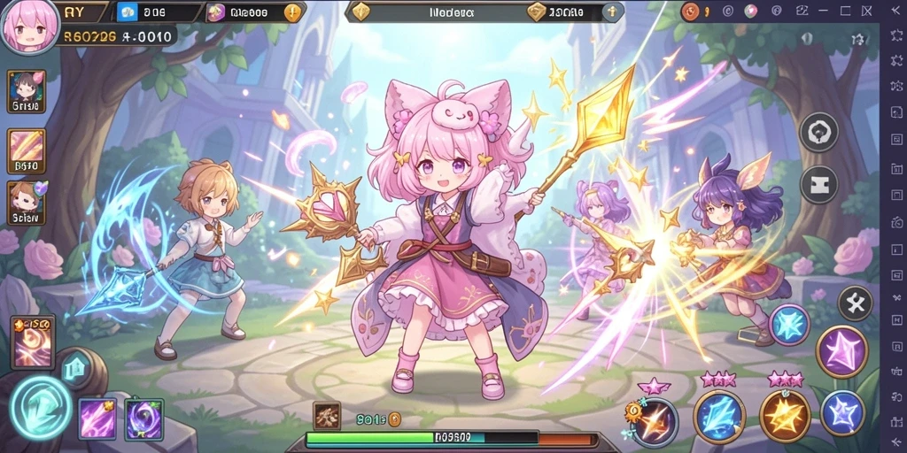 Screenshot memperlihatkan karakter baru yang bisa dimainkan di LJO777.