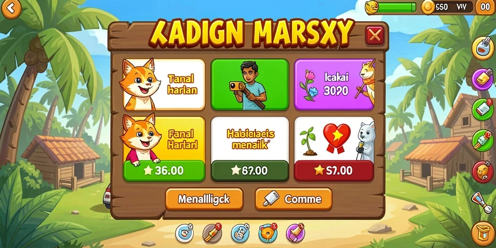 Pengalaman bermain yang mendebarkan dengan fitur bonus.