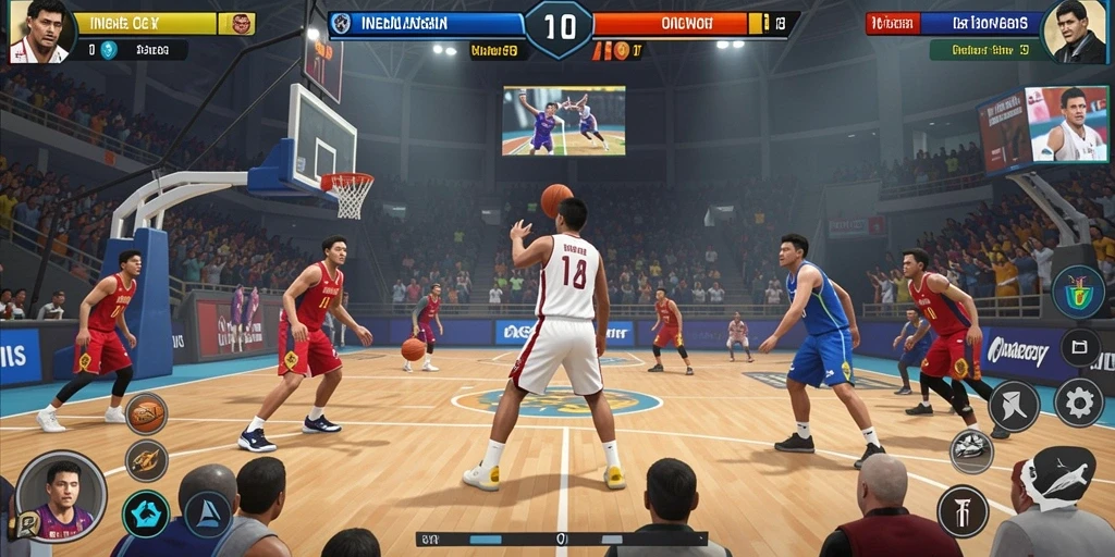 Karakter yang beragam dan unik dalam game.