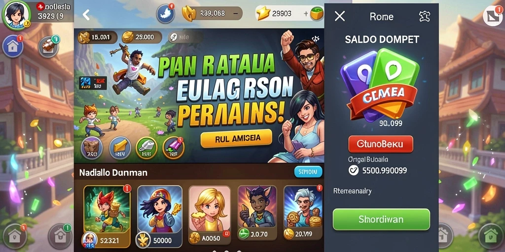 Misi harian dengan bonus menarik untuk pemain.